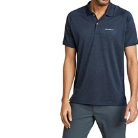 Eddie Bauer Black Polo Shirt - Picture 1 of 5
